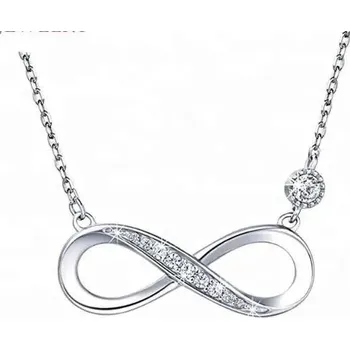 Souprava šperků Medvídárek Náhrdelník nekonečno sterlingové stříbro 925/1000 stříbrný