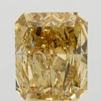 Drahý kámen Přírodní žlutý diamant 30.13 ct Fancy Brown Yellow SI2 brusu Radiant s GIA certifikátem UTRPLLX8X