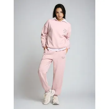 Oblečení a móda Sinsay - Jogger kalhoty s měkkým vnitřkem - růžová - 508FJ-30X - 508FJ-30X-L