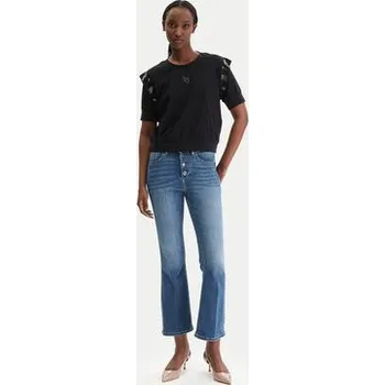 Dámské oblečení Liu Jo Jeansy UA6040 D0305 Modrá Flare Fit 31