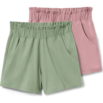 Chlapecké kraťasy 661520 - Tchibo - Dětské žerzejové šortky - vel. 158/164 - barva: zelená