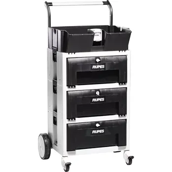 Autokosmetika RUPES Polishing Trolley - detailingový vozík se 3 zásuvkami