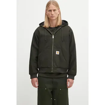 Dámské oblečení Bavlněná bunda Carhartt WIP Active Jacket, L, zelená, 91X