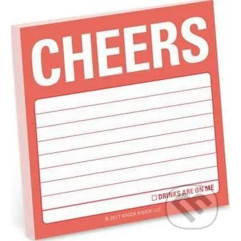 Doplněk ke knize Cheers Sticky Note - Knock Knock Knock Knock