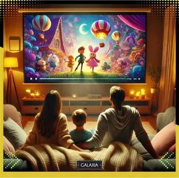 Obraz 4K PROJEKČNÍ PLÁTNO pro projektor Přenosné Srolovatelné 16:9 265*150cm 120"