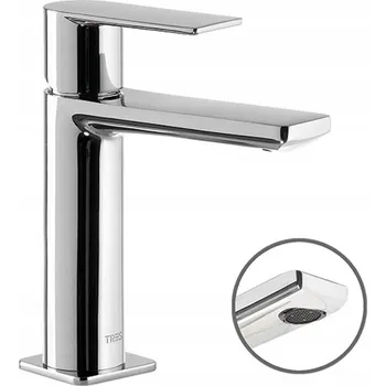 Vodovodní baterie Stojánková umyvadlová baterie Tres Loft stříbrná