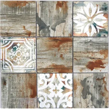 Obklad Skleněná mozaika WzorcowniaStudio 29,8 x 29,8 cm, odstíny hnědé a béžové