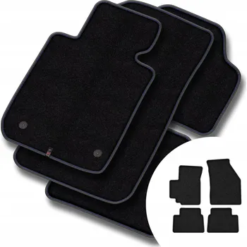 autokoberec Velurové autokoberce Motos 4 ks