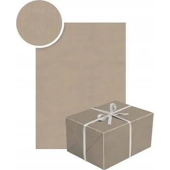 Papír KRAFTOVÝ papír přírodní ROLKA dlouhá EKO XL