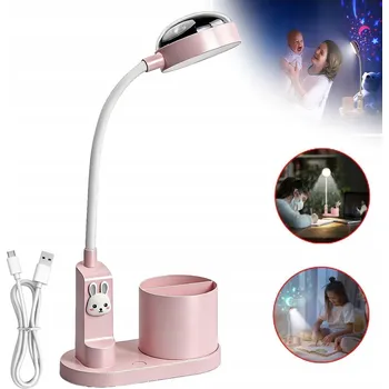 Lampička MULTIFUNKČNÍ LAMPIČKA NA STŮL PRO DĚTI, LAMPIČKA NA PSACÍ STŮL CHRÁNÍCÍ OČI