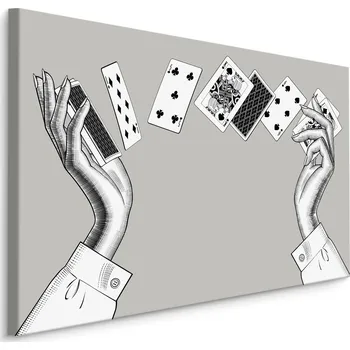 Obraz Obraz Canvas Ruce Pas KART Nákres Dekorace 30x20