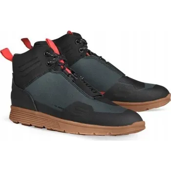 Moto obuv Moto boty HOPPER IXON červeno-zelené, velikost 44