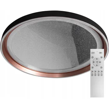 Stropní Svítidlo kulatý XUDO 50 x 8 cm černý