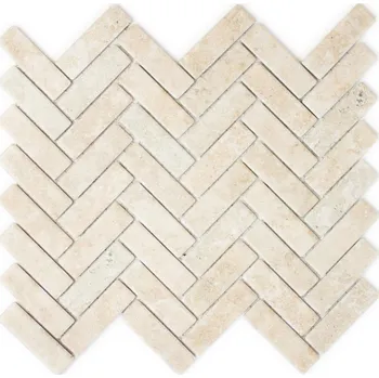 Keramická mozaika WzorcowniaStudio 31,8 x 27,1 cm, odstíny hnědé a béžové