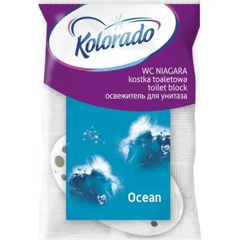 WC čistič WC blok závěsný Kolorado Niagara Ocean toaletní 35g
