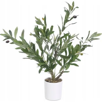 umělá květina OLIVOVNÍK 58 CM PLAST, ROZMĚRY 38X40 CM, PŘIROZENÝ VZHLED