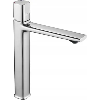 Vodovodní baterie Stojánková umyvadlová baterie Laveo TORES stříbrná