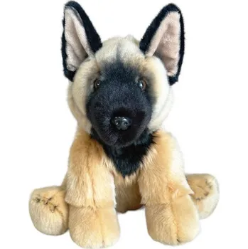 plyšák Plyšová Hračka Pejsek Belgický ovčák sedící DUBI - 28 cm