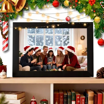 Bezpečnostní kamera Kruger&Matz KM1100W 10,1" bílý digitální Rámeček