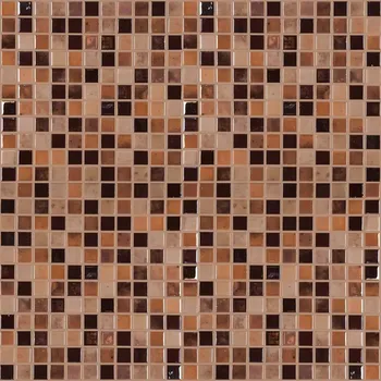 Skleněná mozaika Vidrepur 31,5 x 31,5 cm, odstíny hnědé a béžové