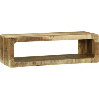 Televizní stolek Obdélníkový hnědý TV stolek z masivního mangového dřeva