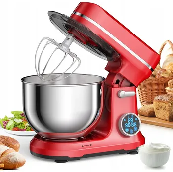 Kuchyňský robot Kuchyňský robot se stojanem 1200W 5L 11 rychlostí OLED tichý DC 3v1