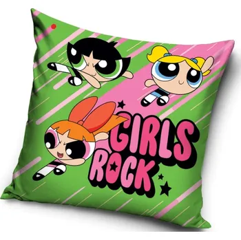 Polštář Carobotex Dětský polštářek Powerpuff Girls Rock
