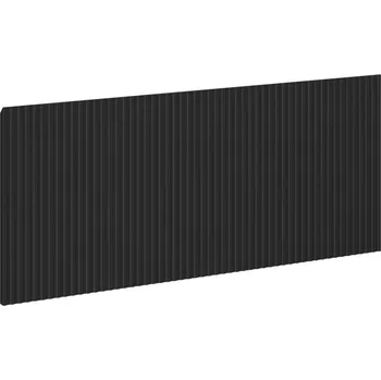 Koupelnový nábytek Mexen Rivel přední strana rýhovaná do korpusu koupelnové skříňky 100 x 43,5 cm, černý mat - 91A20-1000-470-1-71 Čela a dvířka skříněk