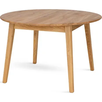 Jídelní stůl Kulatý jídelní stůl LOPEZ 118 – z dubového masivu, různé barvy Stima dub