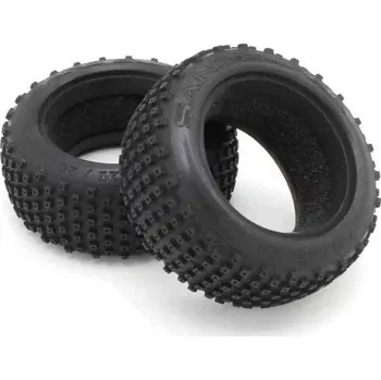 RC model Kyosho Turbo Optima Front Medium Tires 50x83x30mm (2) - Block type - expresní doprava