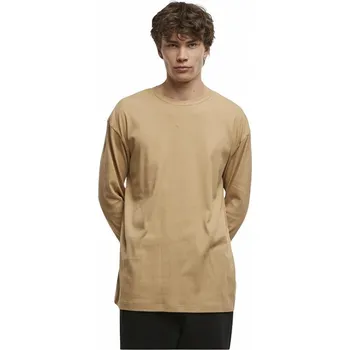 Pánské tričko Organické boxy Rib oversize tričko Urban Classics Barva: béžová cibulová, Velikost: XL