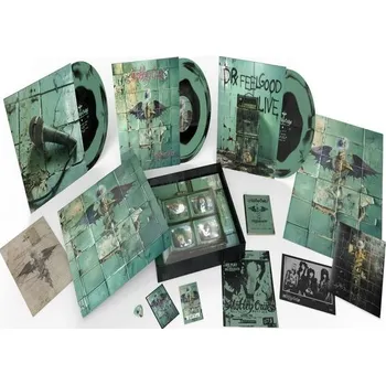Zahraniční hudba Mötley Crüe - Dr. Feelgood (35th Anniversary) (Limited Deluxe Edition) (Green/Black Vinyl) (LP)