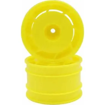 RC model Kyosho 1:10 Ultima Rear Wheels 8D 50mm (2) - Yellow - expresní doprava