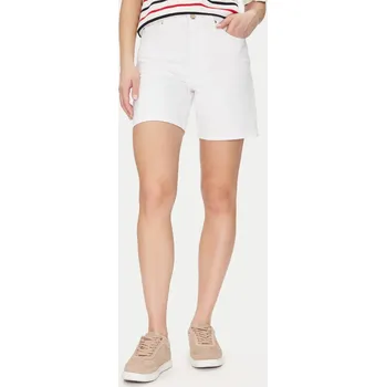 Dámské kraťasy Tommy Hilfiger dámské bílé džínové šortky 99924557-2180182