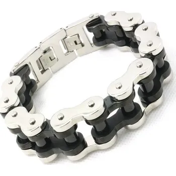 Náramek Prosperk Pánský náramek ocelový masivní - řetěz kolo S3691