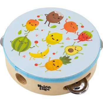 Bicí nástroj Noicetone M D001-2 Blue 5,9" Tamburína s blánou (Jako nové)