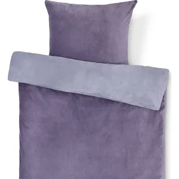 Povlečení 722860 - Tchibo - Plyšové povlečení - barva: fialová