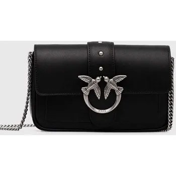 Kabelka Kožená kabelka Pinko 100061.A0F1 černá 99A, vel. ONE SIZE