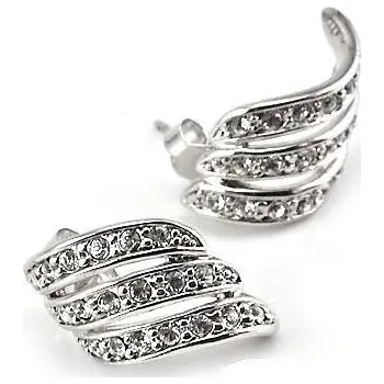 Náušnice Prosperk Náušnice pecky spirály Barva: Zlatá