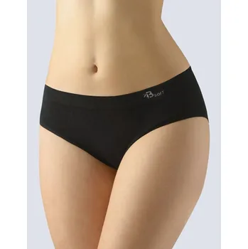 Kalhotky Dámské kalhotky klasické Bamboo Soft - černá - L/XL