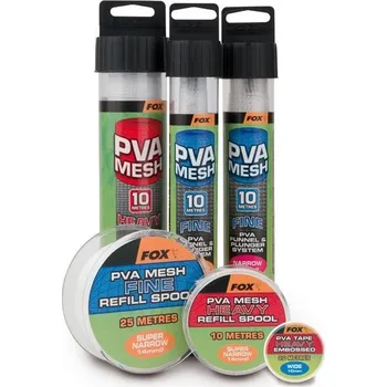 PVA Fox Pva Mesh Heavy Refill Spool Super Narrow 14mm 25m náhradní hrubá punčocha