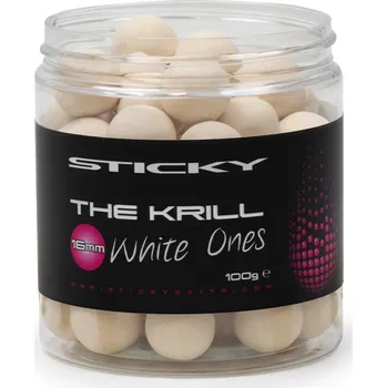 Boilies Sticky Baits The Krill Pop-Ups 12mm 100g White Ones
