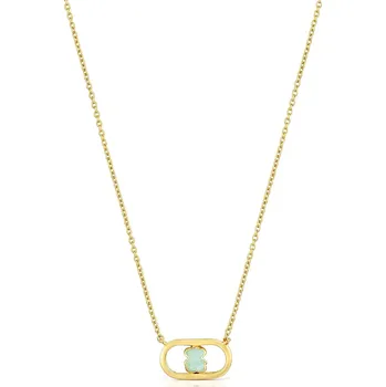 Šperk Pozlacený stříbrný náhrdelník Tous 1004562300 zlatá GLD, vel. ONE SIZE