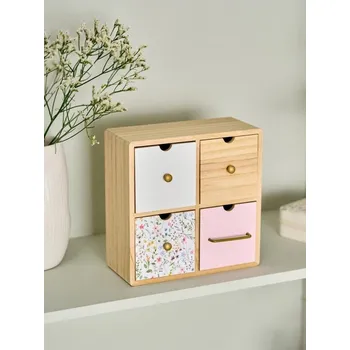 Komoda Sinsay - Komoda se čtyřmi zásuvkami - vícebarevná - 059IK-MLC - 059IK-MLC-ONE