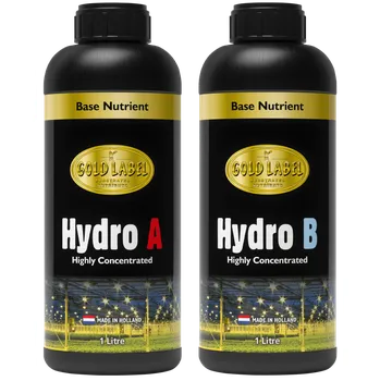 Hnojivo Hnojivo Gold Label Hydro A+B Objem: 1l