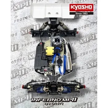 RC model Kyosho Inferno MP11 1:8 4WD RC Nitro Buggy Kit - expresní doprava
