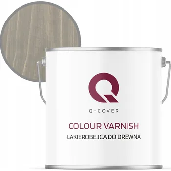 Lak na dřevo Lazurovací lak Q-COVER 5 l šedá polomatná