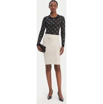 Dámské oblečení Guess Mini sukně W6RD0O Z3JD2 Béžová Regular Fit XS