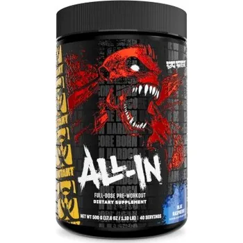 Anabolizér Mutant Madness all in 500 g - blue raspberry + Sleva 3 % pro registrované