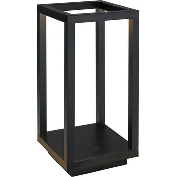 Lampička LED Stolní lampa bezdrátová Černá Měnící barvy Stmívatelná lucerna